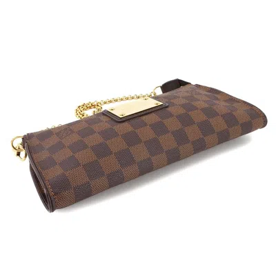 Pre-owned Louis Vuitton Brown Damier Canvas Ebene Damier Canvas Shoulder Bag ()
