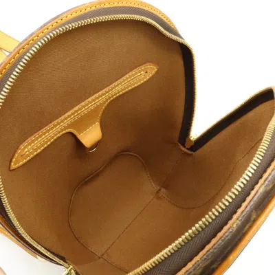 Pre-owned Louis Vuitton Brown Monogram Backpack Shoulder Bag ()