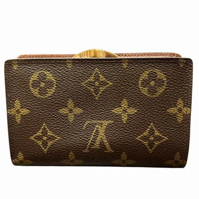 Pre-owned Louis Vuitton Brown Monogram Monogram Wallet (bi-fold) ()