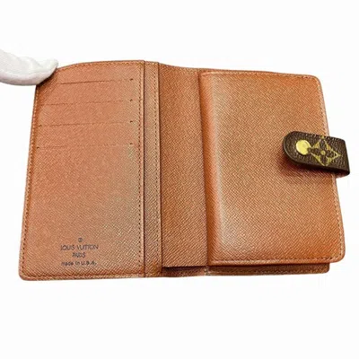 Pre-owned Louis Vuitton Brown Monogram Monogram Wallet (bi-fold) ()