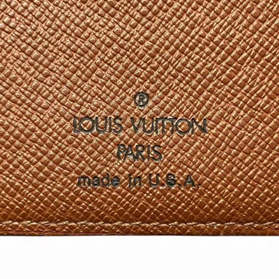 Pre-owned Louis Vuitton Brown Monogram Monogram Wallet (bi-fold) ()