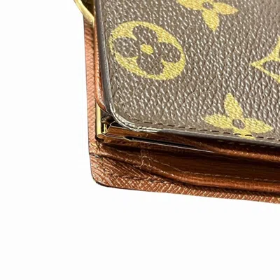 Pre-owned Louis Vuitton Brown Monogram Monogram Wallet (bi-fold) ()