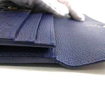 Pre-owned Louis Vuitton Celeste Monogram Empreinte Long Wallet (bi-fold) ()