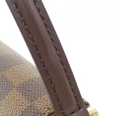 Pre-owned Louis Vuitton Damier Canvas Ebene Coated Canvas Shoulder Bag ()