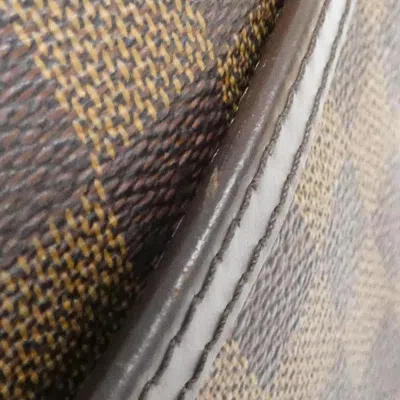Pre-owned Louis Vuitton Damier Canvas Ebene Coated Canvas Shoulder Bag ()
