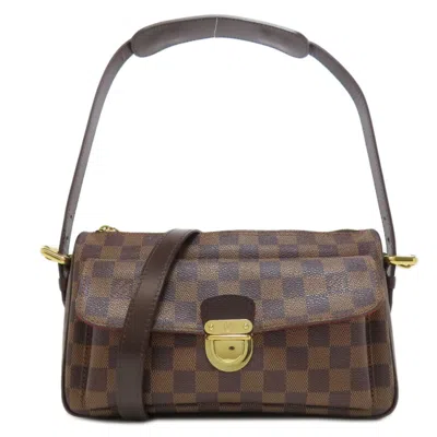 Pre-owned Louis Vuitton Damier Canvas Ebene Damier Canvas Shoulder Bag ()