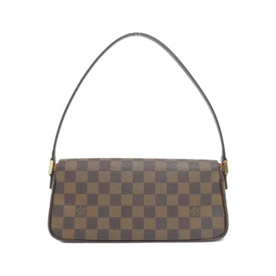 Pre-owned Louis Vuitton Ebene Coated Canvas Shoulder Bag ()