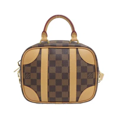 Pre-owned Louis Vuitton Ebene Coated Canvas Shoulder Bag ()