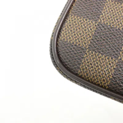Pre-owned Louis Vuitton Ebene Coated Canvas Shoulder Bag ()