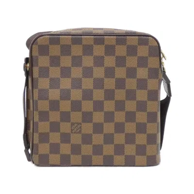 Pre-owned Louis Vuitton Ebene Coated Canvas Shoulder Bag ()