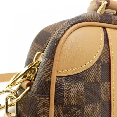 Pre-owned Louis Vuitton Ebene Coated Canvas Shoulder Bag ()