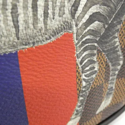 Pre-owned Louis Vuitton Ebene Coated Canvas Shoulder Bag ()
