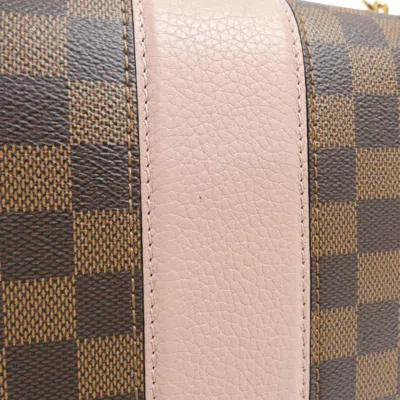 Pre-owned Louis Vuitton Ebene Magnolia Coated Canvas Shoulder Bag ()