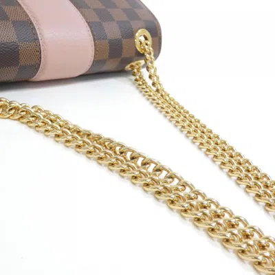 Pre-owned Louis Vuitton Ebene Magnolia Coated Canvas Shoulder Bag ()