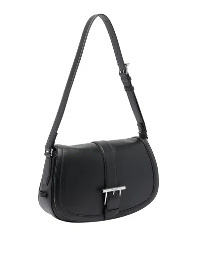 Alexander Mcqueen Alexander Mc Queen Satchel Black Leather Shoulder Bag