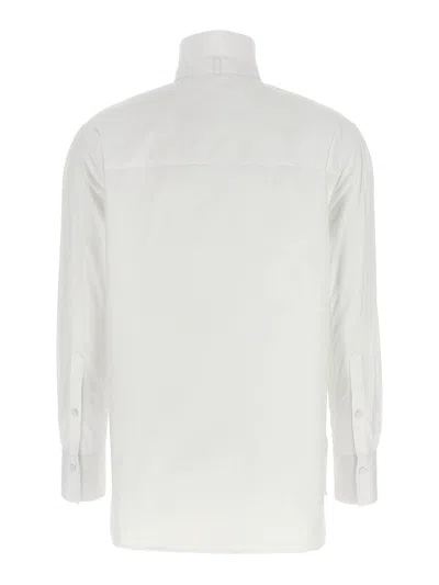 Alexander Mcqueen Mcqueen Tuxedo Shirt In White