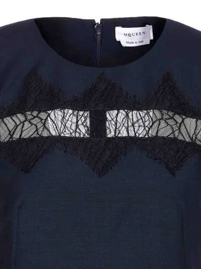 Alexander Mcqueen Alexander Mc Queen Dresses In Blue