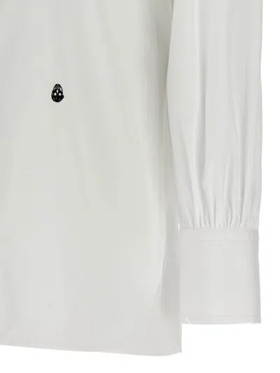 Alexander Mcqueen Mcqueen Tuxedo Shirt In White