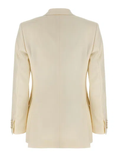 Brioni Flavia Double-breasted Peak-lapel Blazer