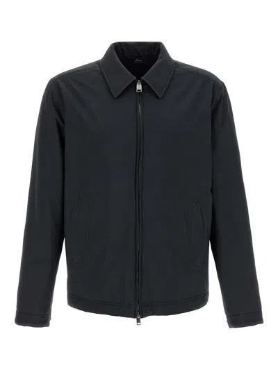 Brioni Performa Casual Jackets And Parka In Black
