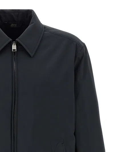 Brioni Performa Casual Jackets And Parka In Black