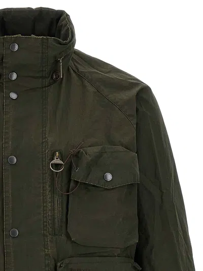 Barbour Westmorland Waterproof Jacket In Dark Green In Green