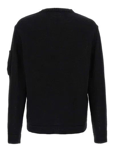 C.p. Company C. P. Company Man Sweatshirt Dark Purple Size 3xl Cotton In Black