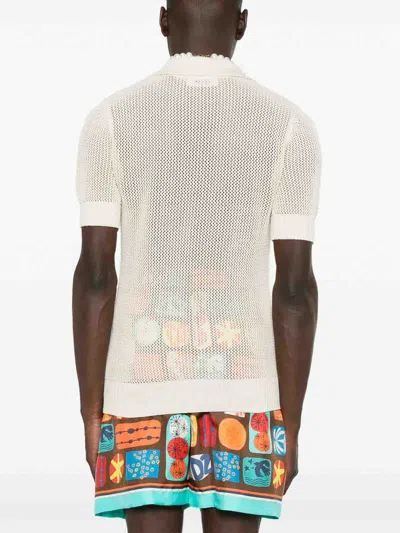 Dsquared2 Knit Polo In White