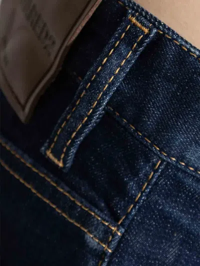 Dsquared2 Denim Wide-leg Jeans In Blue