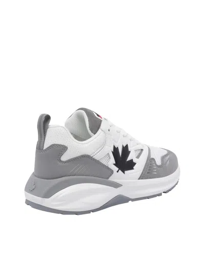 Dsquared2 Panelled Chunky Sneakers In Gray