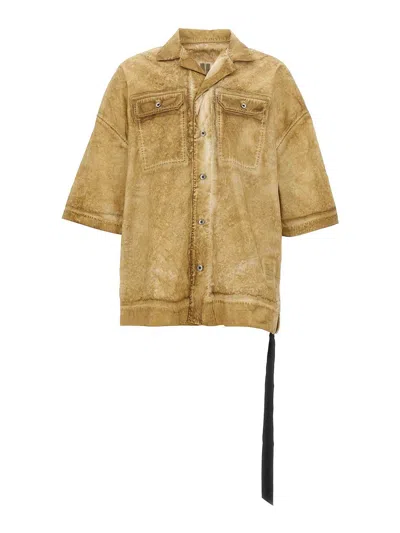 Drkshdw Magnum Tommy Shirt In Brown