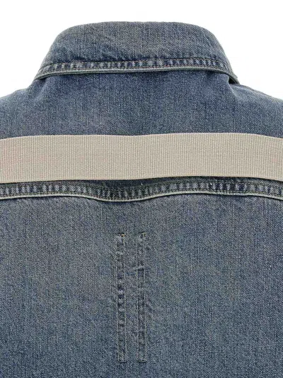 Drkshdw Camicia In Denim Senza Maniche Tommy Jumbo In Blue