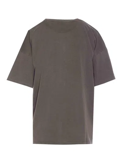 Dondup Crewneck Logo Print Graphic Top In Multi
