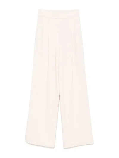 Dries Van Noten High Waist Pleated Front Wide-leg Trousers In Pink