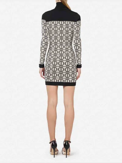 Elisabetta Franchi Dress In Black