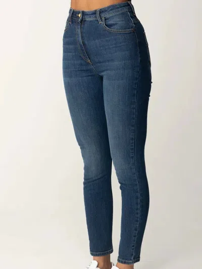 Elisabetta Franchi Jeans In Blue