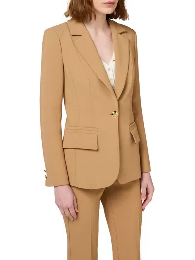 Elisabetta Franchi Dress In Neutral