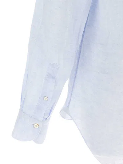 Finamore 1925 Finamore 'gaeta' Shirt In Blue