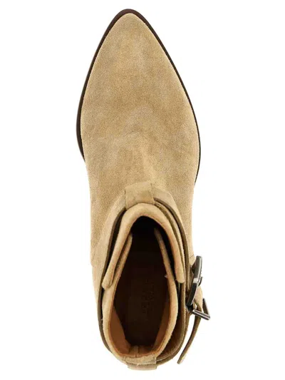 Isabel Marant Deivy Boots And Ankle Boots Beige