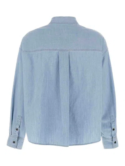 Isabel Marant Étoile Marant Etoile 'vero' Blouse In Blue