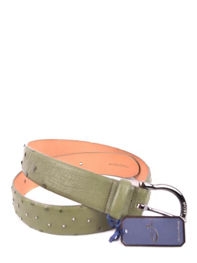 Jacob Cohen Belts In Green