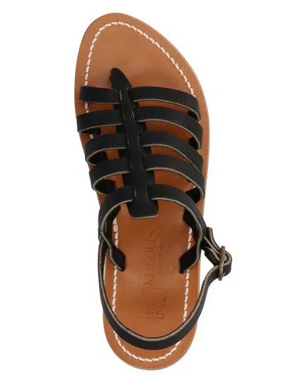 Kjacques Homere Leather Ankle-strap Sandals