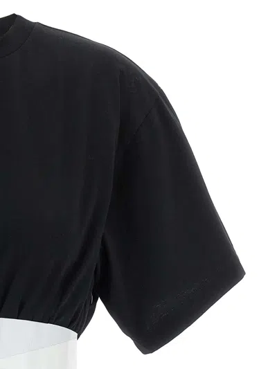 Mm6 Maison Margiela Mm6 By Maison Margiela 'taped' T-shirt In Black
