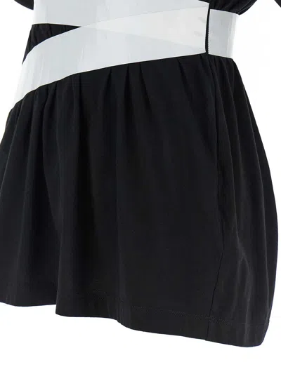 Mm6 Maison Margiela Mm6 By Maison Margiela 'taped' T-shirt In Black