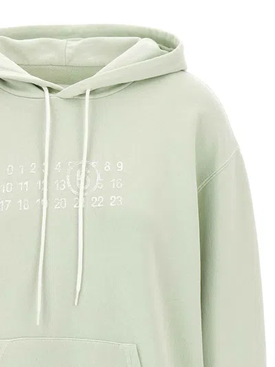 Mm6 Maison Margiela Mm6 By Maison Margiela 'numeric Signature Mm6' Hoodie In Green