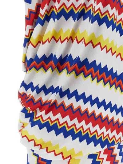 Missoni Multicolor Peplos Dress