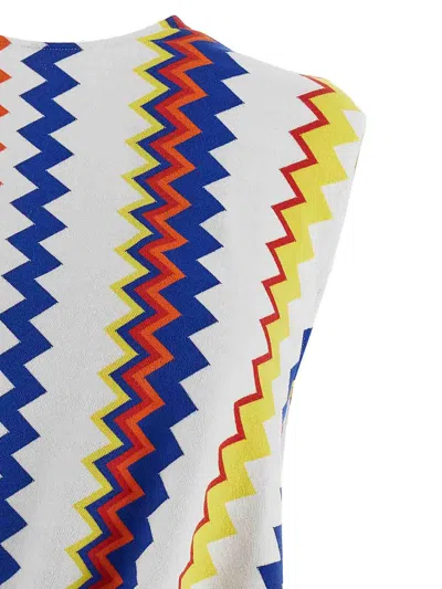 Missoni Multicolor Peplos Dress