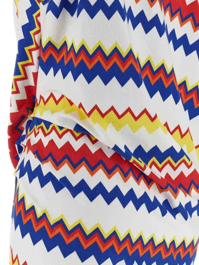 Missoni Multicolor Peplos Dress