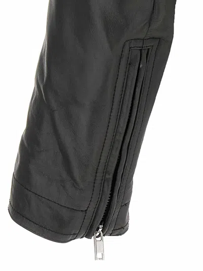 Rick Owens Black Cropped Luke S Stooges Jacket