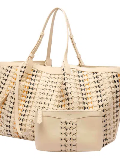 Serapian Maxi Mosaico Secret Tote Bag